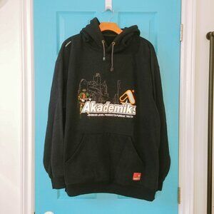 Vintage Akademiks Dark Navy Blue Hoodie